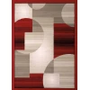United Weavers Dallas 11130 Zoom Zoom Red Area Rug 5 Ft. 3 X 7 Ft. 2 Rectangle