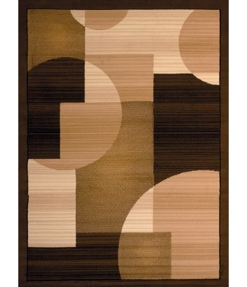 United Weavers Dallas Brown 851-11150 2 ft. 3 X 7 ft. 2 in. Rectangle Rug