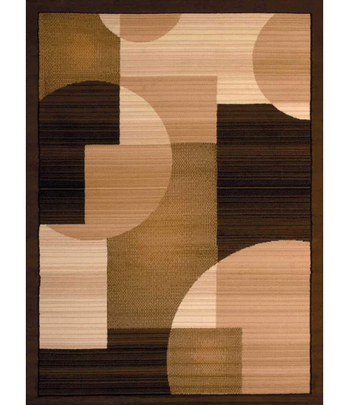 United Weavers of America DALLAS-ZOOM-ZOOM-BROWN-58-11150 Area Rug