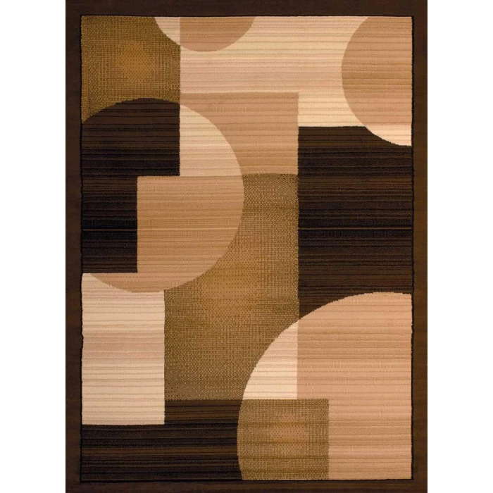 United Weavers of America DALLAS-ZOOM-ZOOM-BROWN-58-11150 Area Rug