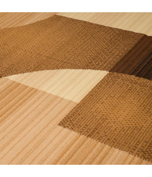 United Weavers Dallas Brown 851-11150 2 ft. 3 X 7 ft. 2 in. Rectangle Rug