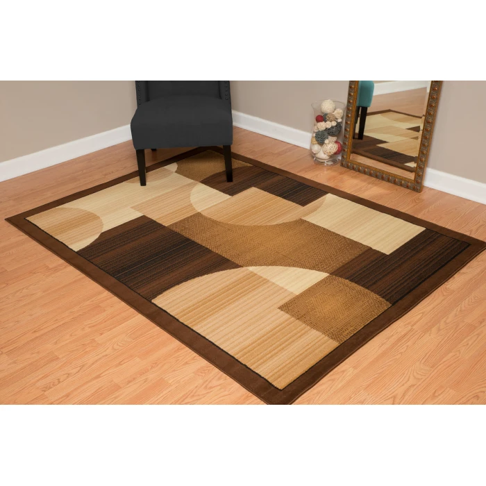 United Weavers Dallas Brown 851-11150 1 ft. 11 in. X 3 ft. 3 in. Rectangle Rug