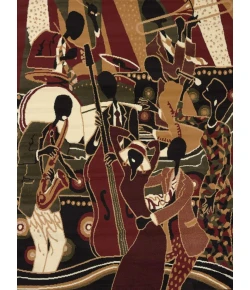 United Weavers Legends 01230 Band Area Rug 5 Ft. 3 X 7 Ft. 2 Rectangle