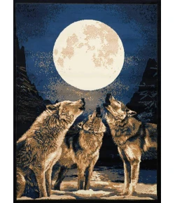United Weavers Legends 02660 Howling Moon Area Rug 5 Ft. 3 X 7 Ft. 2 Rectangle