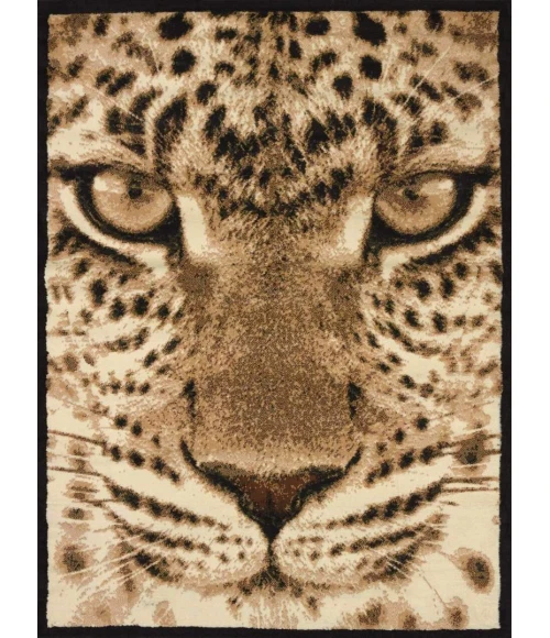 United Weavers of America LEGENDS-LEOPARD-FACE-58-02750 Area Rug