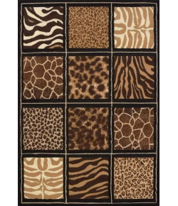 United Weavers Legends 03450 Safari Square Area Rug 5 Ft. 3 X 7 Ft. 2 Rectangle