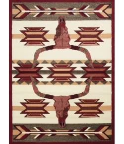 United Weavers Legends 03730 Bone Arrow Area Rug 5 Ft. 3 X 7 Ft. 2 Rectangle