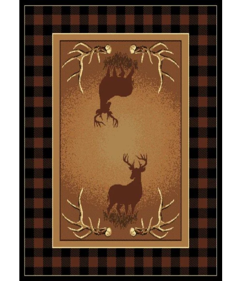 United Weavers Legends Antler-Buck-5x7 Rug