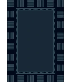 United Weavers Manhattan 36764 Long Island Navy Area Rug 5 Ft. 3 X 7 Ft. 6 Rectangle