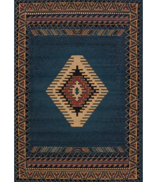 United Weavers Manhattan LT Blue 940-27060 1 ft. 10 in. X 3 ft. Rectangle Rug