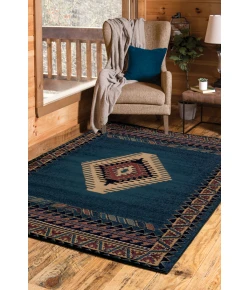 United Weavers Manhattan LT Blue 940-27060 1 ft. 10 in. X 3 ft. Rectangle Rug