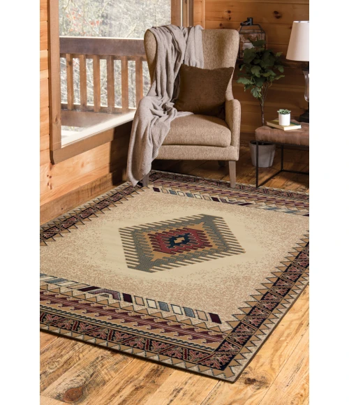 United Weavers Manhattan Cream 940-27097 1 ft. 10 in. X 3 ft. Rectangle Rug
