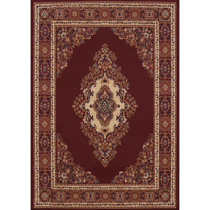 United Weavers Manhattan Burgundy 940-35334 1 ft. 10 in. X 3 ft. Rectangle Rug