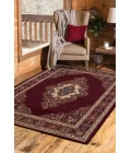United Weavers Manhattan Burgundy 940-35334 1 ft. 10 in. X 3 ft. Rectangle Rug