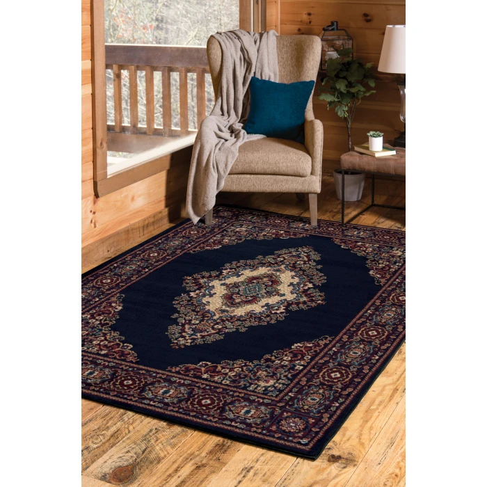 United Weavers Manhattan Navy 940-35364 1 ft. 10 in. X 3 ft. Rectangle Rug