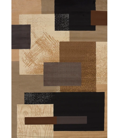 United Weavers Manhattan Brown 940-35650 1 ft. 10 in. X 3 ft. Rectangle Rug