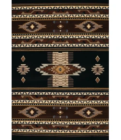 United Weavers Manhattan Black 940-36070 1 ft. 10 in. X 3 ft. Rectangle Rug