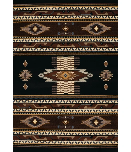 United Weavers Manhattan Black 940-36070 1 ft. 10 in. X 3 ft. Rectangle Rug