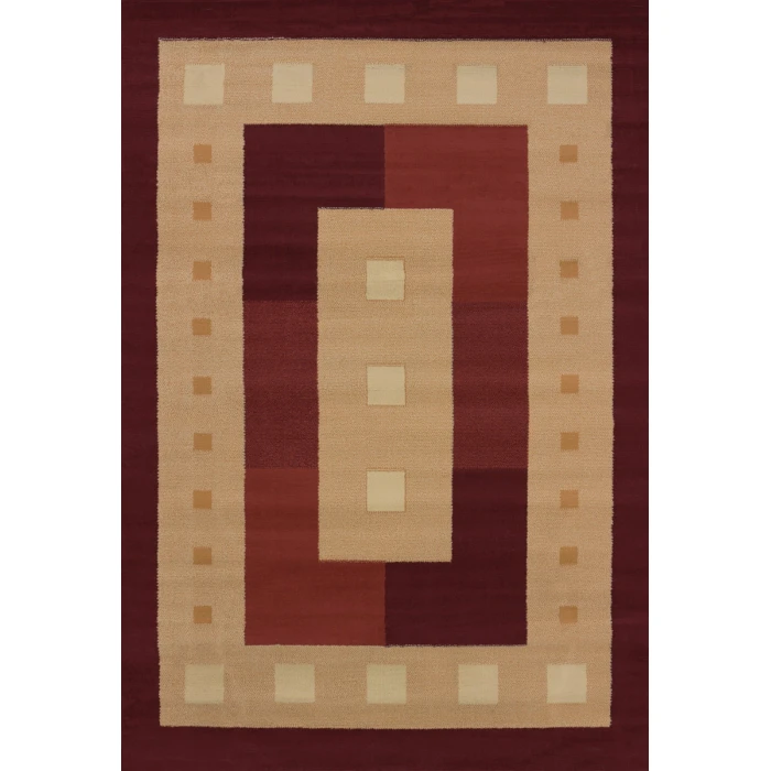United Weavers Manhattan Burgundy 940-36834 1 ft. 10 in. X 3 ft. Rectangle Rug