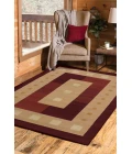 United Weavers Manhattan Burgundy 940-36834 1 ft. 10 in. X 3 ft. Rectangle Rug