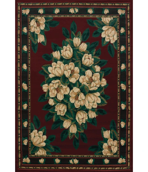 United Weavers Manhattan Burgundy 940-37034 1 ft. 10 in. X 3 ft. Rectangle Rug