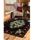 United Weavers Manhattan Burgundy 940-37034 1 ft. 10 in. X 3 ft. Rectangle Rug
