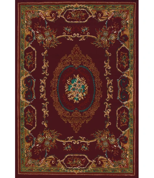 United Weavers Manhattan Burgundy 940-38134 1 ft. 10 in. X 3 ft. Rectangle Rug