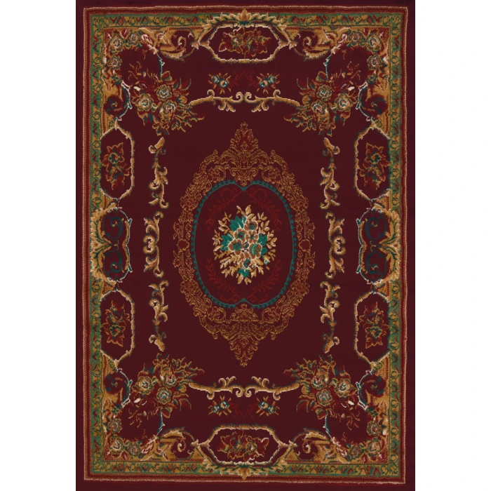 United Weavers Manhattan Burgundy 940-38134 1 ft. 10 in. X 3 ft. Rectangle Rug