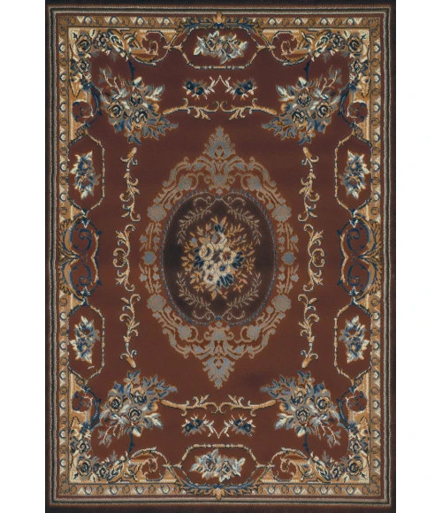 United Weavers Manhattan Brown 940-38150 1 ft. 10 in. X 3 ft. Rectangle Rug