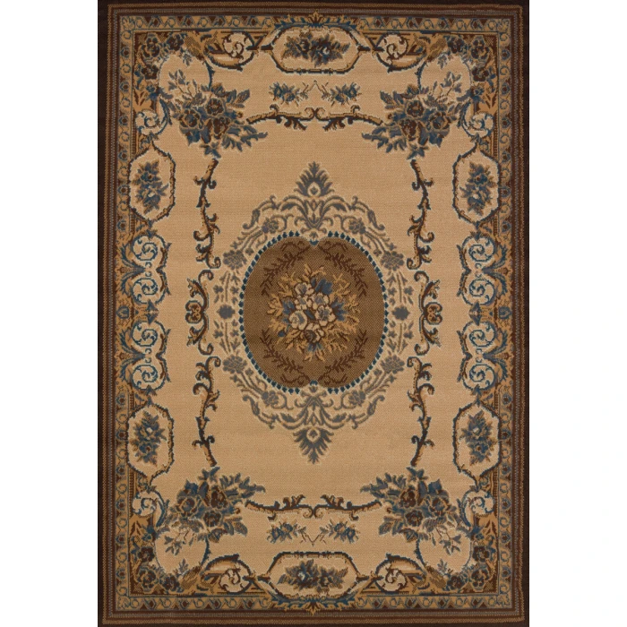 United Weavers Manhattan Light Blue 940-38160 1 ft. 10 in. X 3 ft. Rectangle Rug