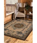 United Weavers Manhattan Light Blue 940-38160 1 ft. 10 in. X 3 ft. Rectangle Rug