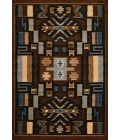 United Weavers Manhattan Brown 940-38550 1 ft. 10 in. X 3 ft. Rectangle Rug