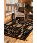 United Weavers Manhattan Brown 940-38550 1 ft. 10 in. X 3 ft. Rectangle Rug