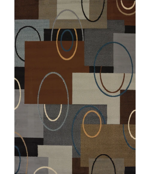 United Weavers Manhattan Brown 940-39950 1 ft. 10 in. X 3 ft. Rectangle Rug