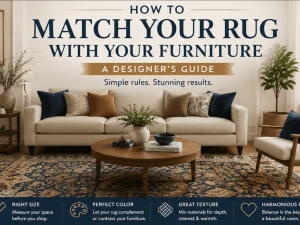 How to Match Your Rug with Your Furniture: A Designer's Guide