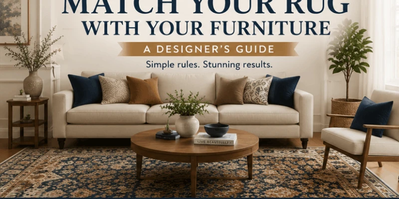 How to Match Your Rug with Your Furniture: A Designer's Guide