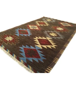 Shalom Brothers Tuscon TU68 Brown 4'0"x6'0" - Rectangular