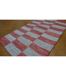 Shalom Brothers Durham Kilim DK-3 Red 2'0"x3'0" - Rectangular