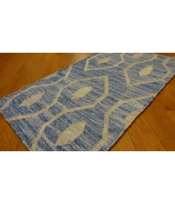 Shalom Brothers Durham Kilim DK-7 Blue 8 ft. 0 in. X 10 ft. 0 in. - Rectangular