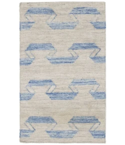 Shalom Brothers Durham Kilim DK-4 Blue 8'0"x10'0" - Rectangular