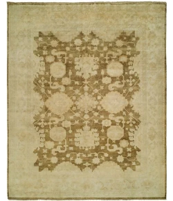 Shalom Brothers Oushak OU20 Brown 10'0"x14'0" - Rectangular
