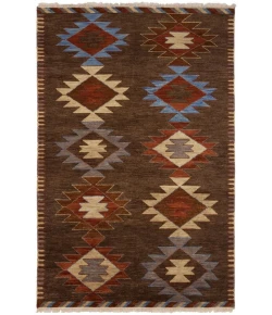 Shalom Brothers Tuscon TU68 Brown 4'0"x6'0" - Rectangular