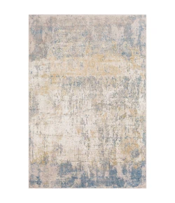 Livabliss Aisha AIS2300 Sky Blue Camel Area Rug 5 ft. 3 in. X 7 ft. 3 in. Rectangle