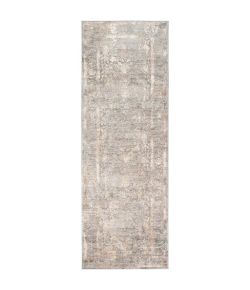 Livabliss Alpine ALP2307 Light Gray Ivory Area Rug 2 ft. 7 in. X 7 ft. 3 in. Runner