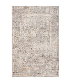 Livabliss Alpine ALP2307 Light Gray Ivory Area Rug 5 ft. 3 in. X 7 ft. 3 in. Rectangle