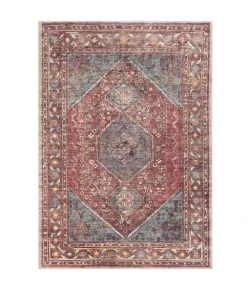 Livabliss Amelie AML2306 Dark Purple Denim Area Rug 2 ft. X 2 ft. 11 in. Rectangle
