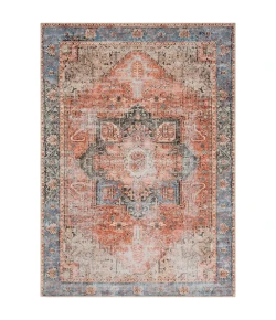 Livabliss Amelie AML2309 Rose Denim Area Rug 2 ft. X 2 ft. 11 in. Rectangle
