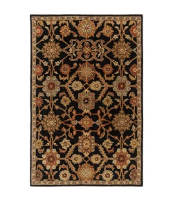 Livabliss Middleton AWMD2073 Black Rust Area Rug 5 ft. X 7 ft. 6 in. Rectangle