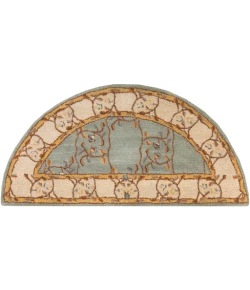 Livabliss Caesar CAE1100 Sage Beige Area Rug 2 ft. X 4 ft. Hearth