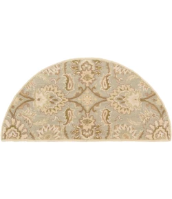 Livabliss Caesar CAE1111 Medium Gray Dark Green Area Rug 2 ft. X 4 ft. Hearth